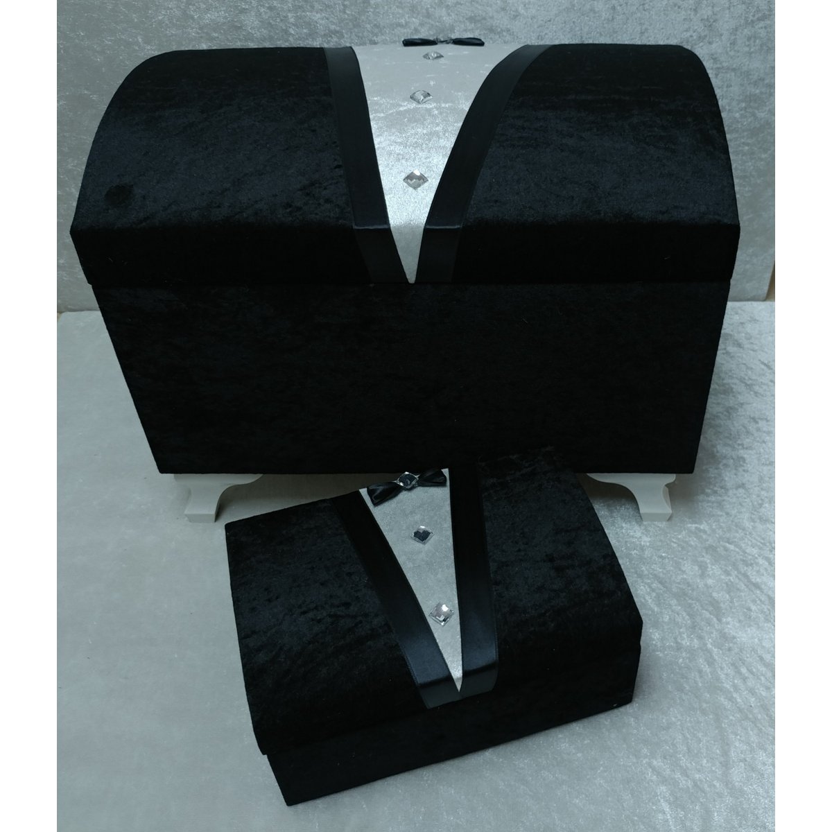 ÇEYİZ STORE  DAMAT ÇEYİZ SANDIĞI SİYAH