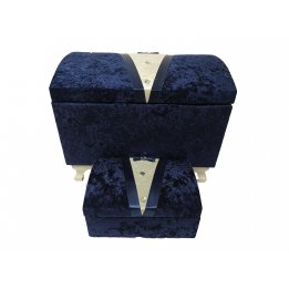 ÇEYİZ STORE DAMAT  ÇEYİZ SANDIĞI LACİVERT